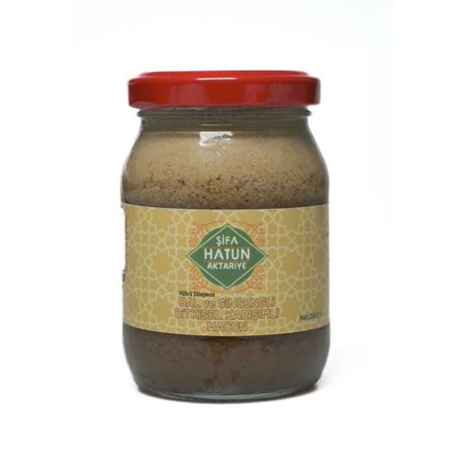 Bal ve Gingsengli Bitkisel Karışım (Özel macun)