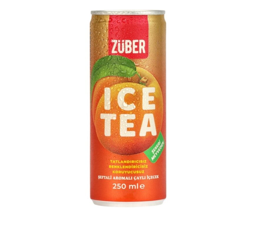 Zuber Ice Tea Şeftalili